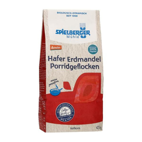 Produktfoto zu Hafer Erdmandel Porridgeflocke