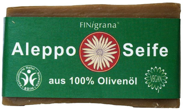 Produktfoto zu Aleppo Seife 100% Olive