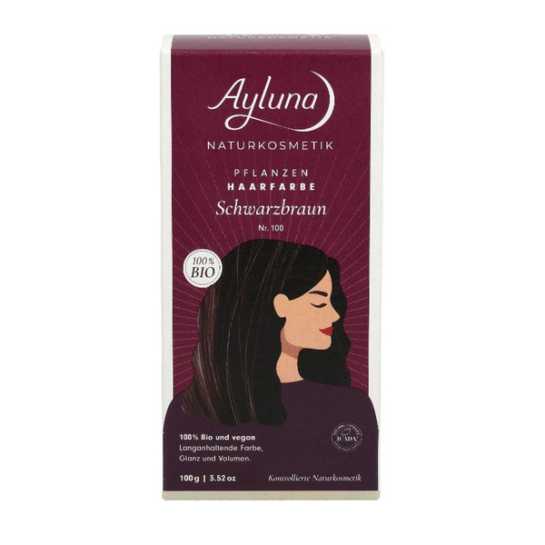 Produktfoto zu Haarfarbe Schwarzbraun