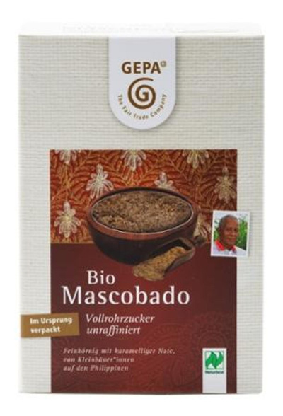 Produktfoto zu Mascobado Vollrohrzucker, jetzt 500 g