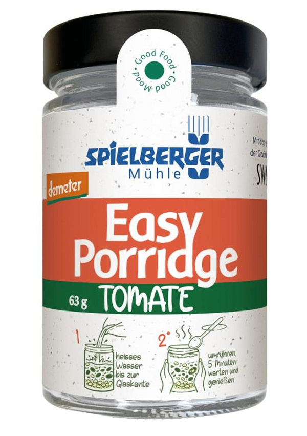 Produktfoto zu Easy Porridge Tomate Glasportion