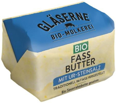 Produktfoto zu Fassbutter Sauerrahm gesalzen