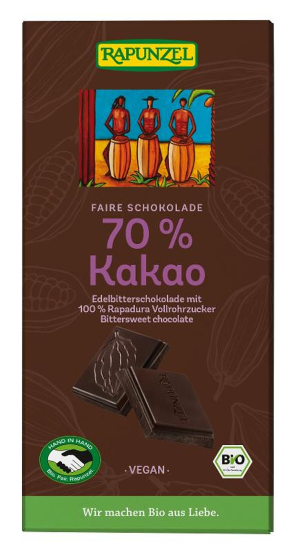Produktfoto zu Schoki Edelbitter 70%