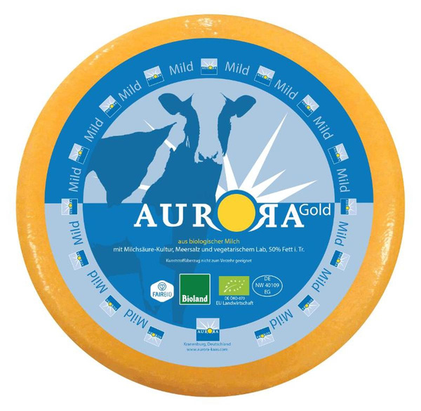Produktfoto zu Gouda jung (Bioland), Milch vom Niederrhein (auch von Zens), Bioland und Demeter