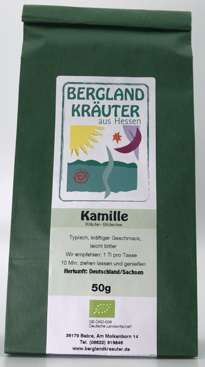 Produktfoto zu Kamille-Kräutertee 50 g