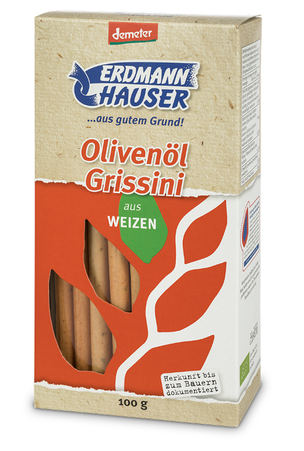 Produktfoto zu Grissini Olivenöl Demeter