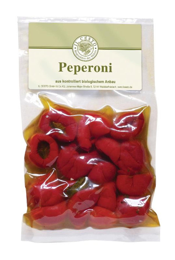 Produktfoto zu Kirschpeperoni mariniert
