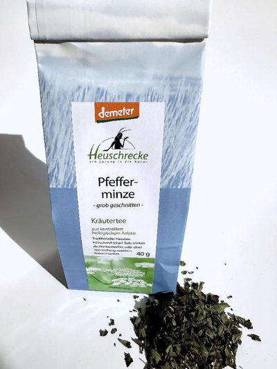 Produktfoto zu Pfefferminze Blattkrüll_grob