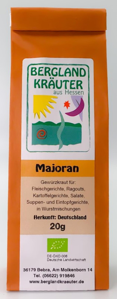 Produktfoto zu Majoran 20 g