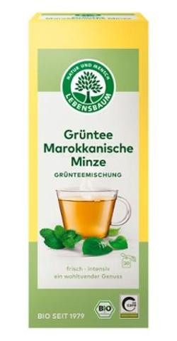 Produktfoto zu Grüntee Marokkanische Minze TB