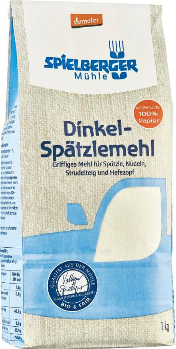 Produktfoto zu Dinkel Spätzlemehl 630