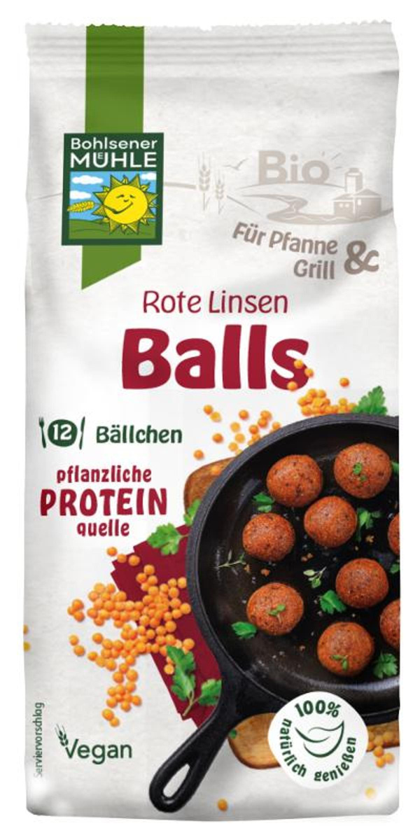 Produktfoto zu Rote Linsen Balls---
