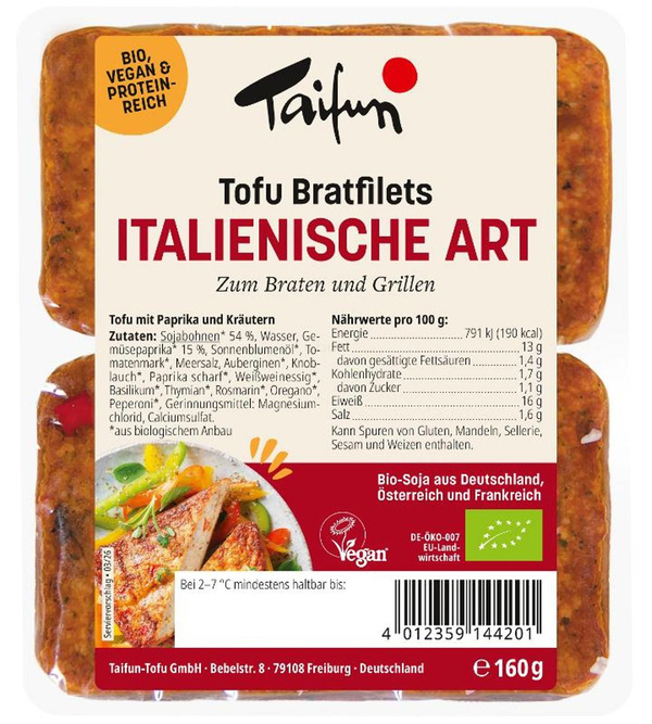 Produktfoto zu Pizza Pizza BratfiletsTofu