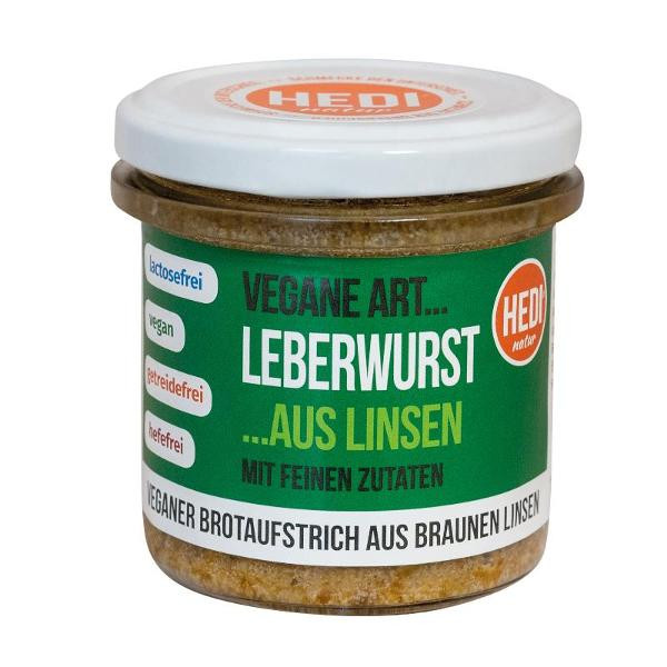 Produktfoto zu Vegane Art Leberwurst aus Linsen