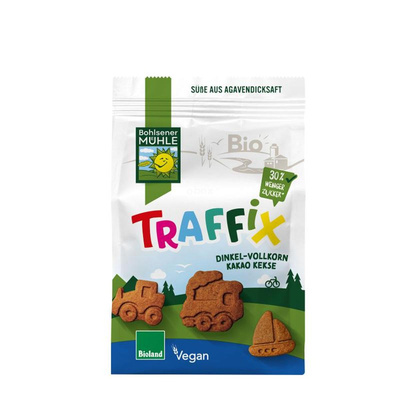 Produktfoto zu Traffix Schoko-Dinkelkekse