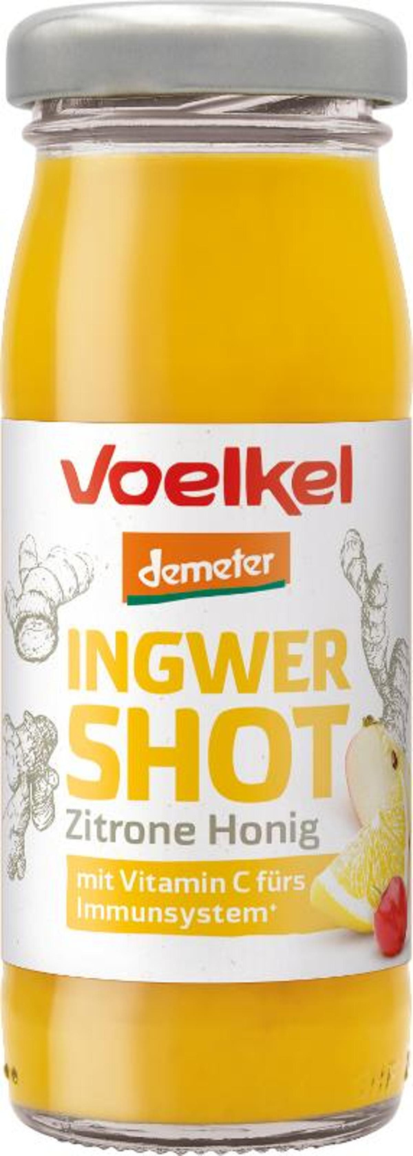 Produktfoto zu Shot Zitrone - Honig EINWEG