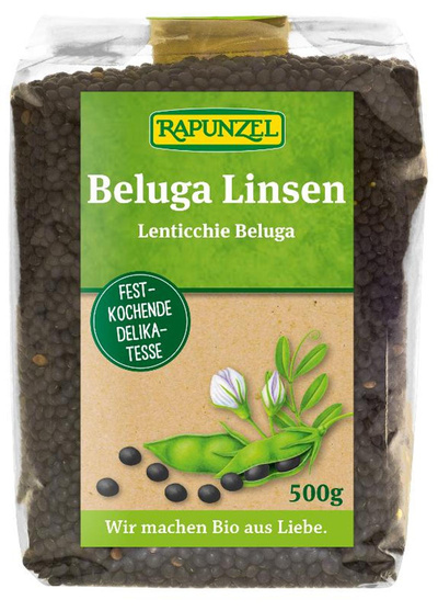 Produktfoto zu Linsen Beluga 500g