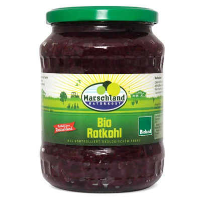 Produktfoto zu Rotkohl im Glas 680 ml
