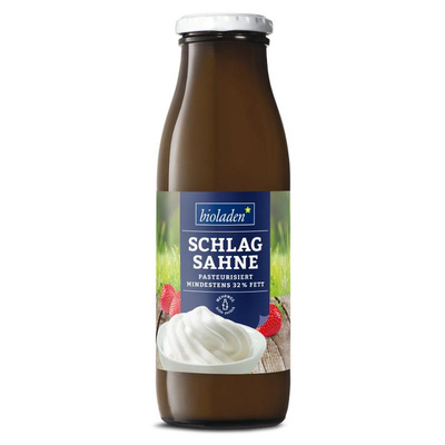 Produktfoto zu b*Schlagsahne 0,5 l im Glas