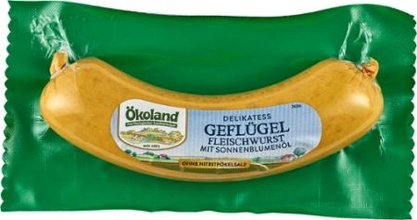 Produktfoto zu Geflügel Fleischwurst SB