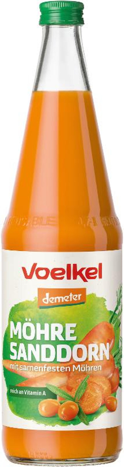 Produktfoto zu Möhre-Sanddornsaft 0,7 l