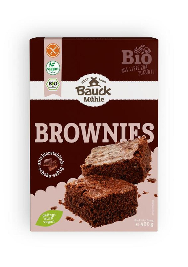 Produktfoto zu Backm. Brownies glutenfrei