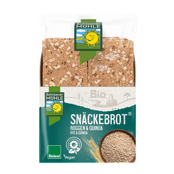 Produktfoto zu Snäckebrot Rogen Quinoa