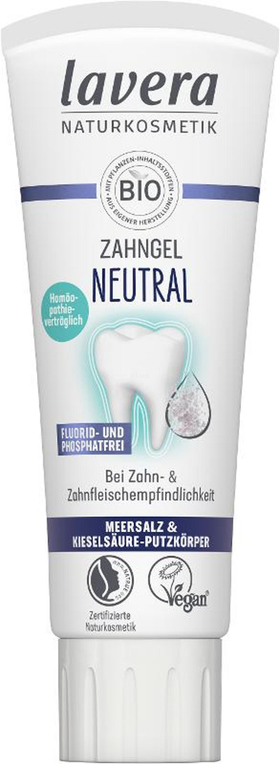 Produktfoto zu Zahngel neutral Lavera 75ml
