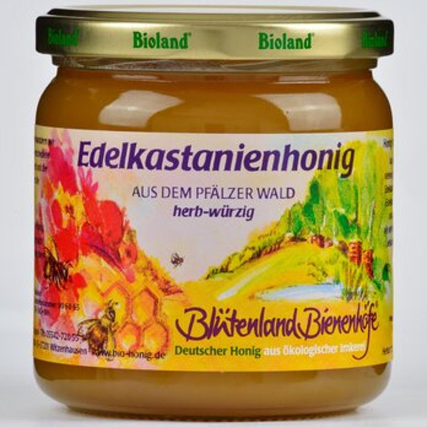 Produktfoto zu Edelkastanienhonig 500 g