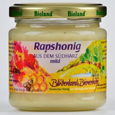 Produktfoto zu Rapshonig 250 g
