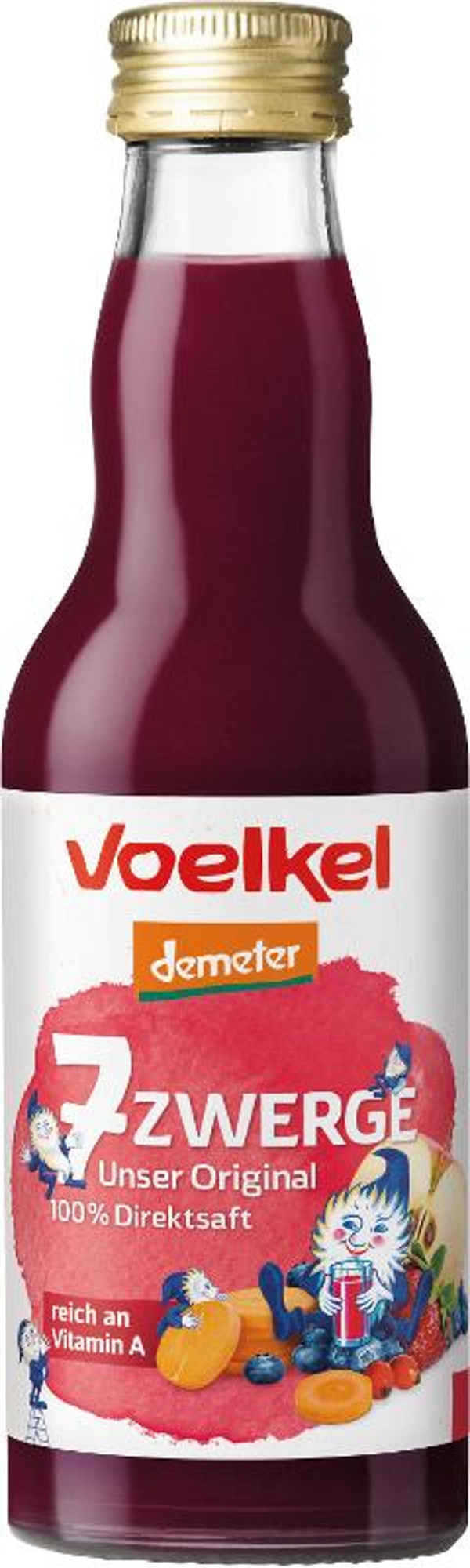Produktfoto zu 7-Zwerge-Saft 0,2l