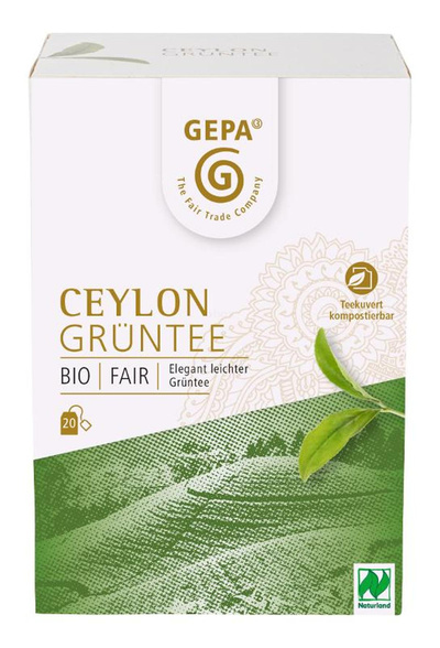 Produktfoto zu Grüntee Ceylon Btl.
