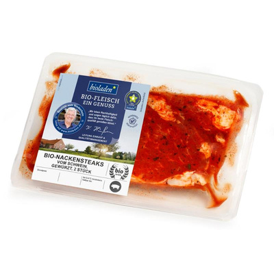 Produktfoto zu Nackensteaks gewürzt