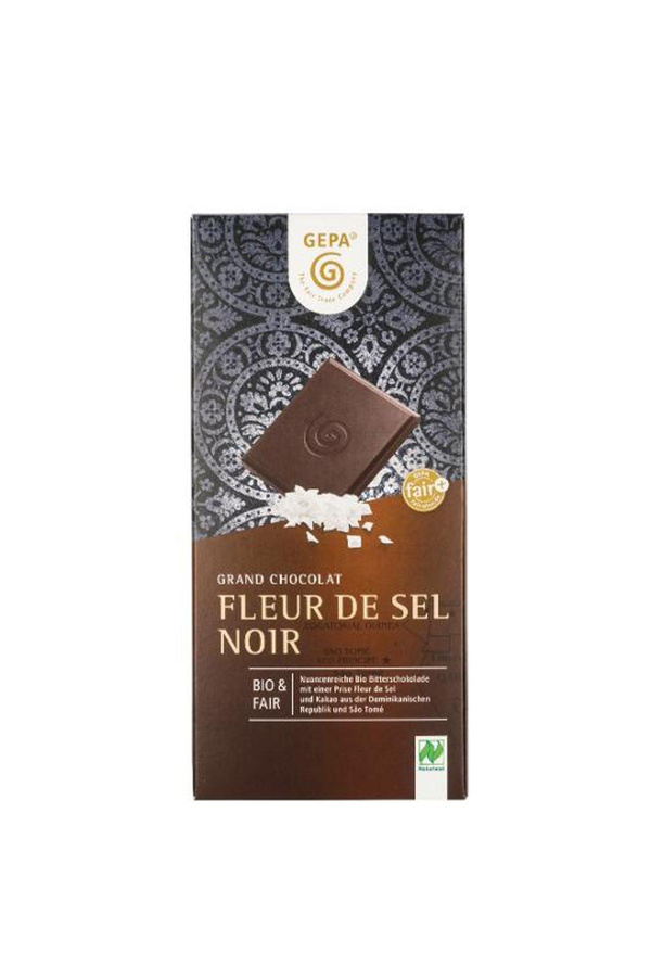 Produktfoto zu Schoko Fleur de Sel Noir