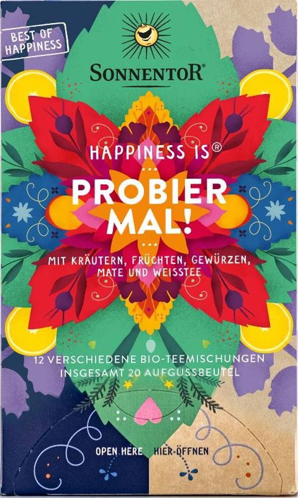 Produktfoto zu Happiness is Probier mal Tee