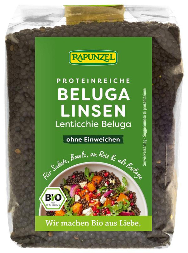 Produktfoto zu Linsen Beluga 500g