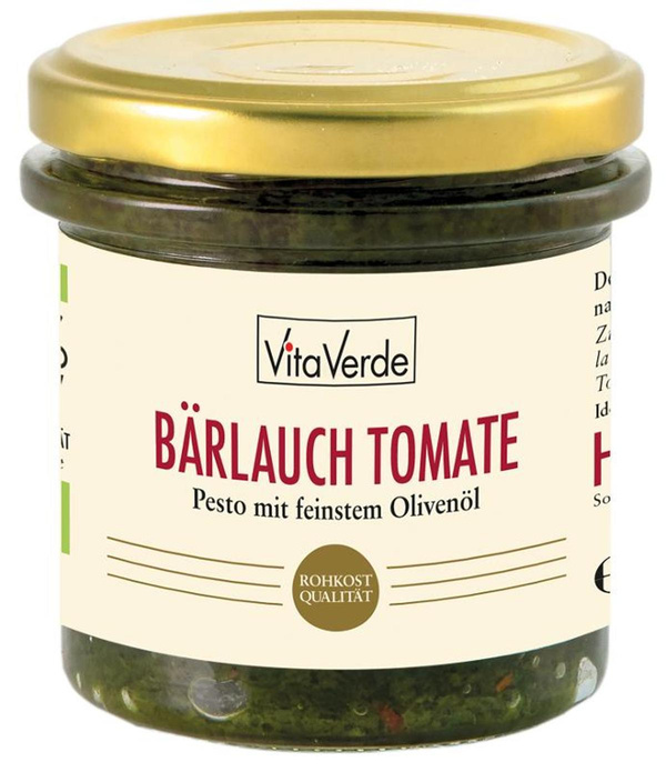 Produktfoto zu Bärlauch Pesto Tomate----
