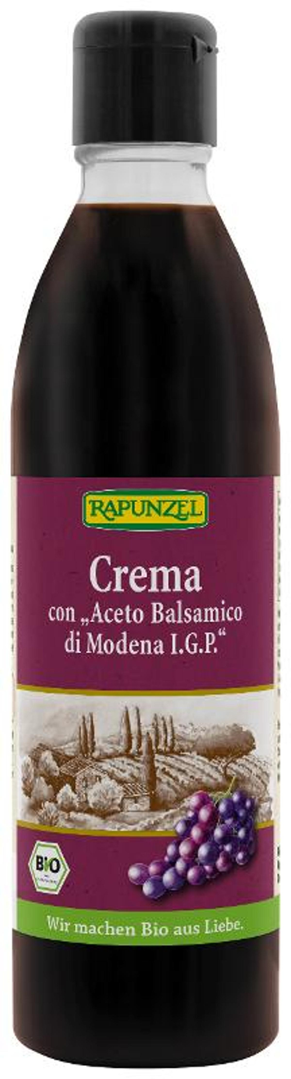 Produktfoto zu Crema con Aceto Balsamico di Modena, Rapunzel, 0,25 l