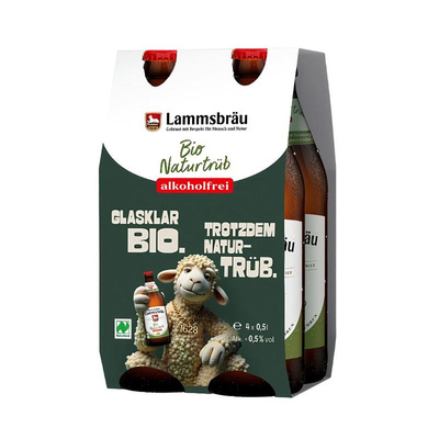 Produktfoto zu Lammsbräu Naturtrüb alkoholfre