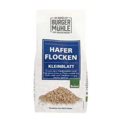 Produktfoto zu Haferflocken Kleinblatt BUR