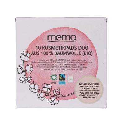 Produktfoto zu Baumwoll-Kosmetik Pads Duo