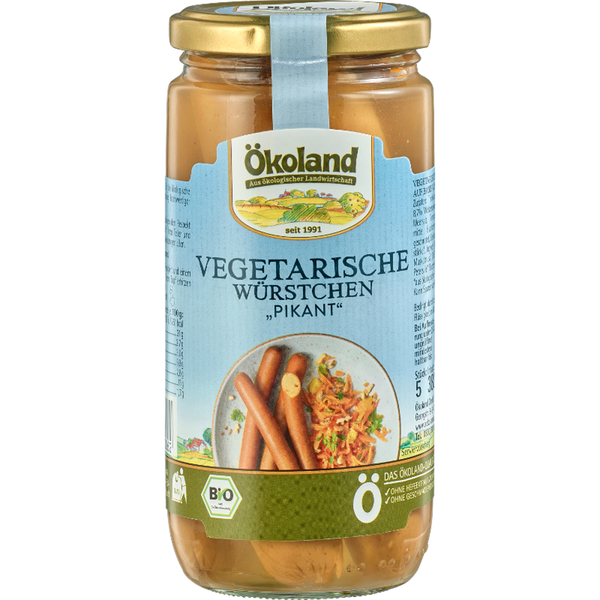 Produktfoto zu Vegetarische Würstchen pik.SB