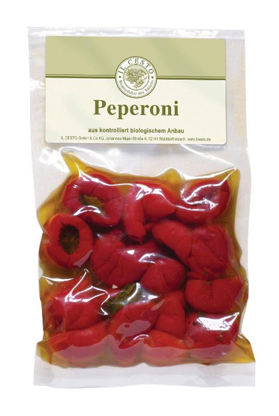 Produktfoto zu Kirschpeperoni mariniert