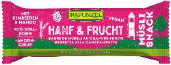 Produktfoto zu Müsli-Snack Hanf-Frucht