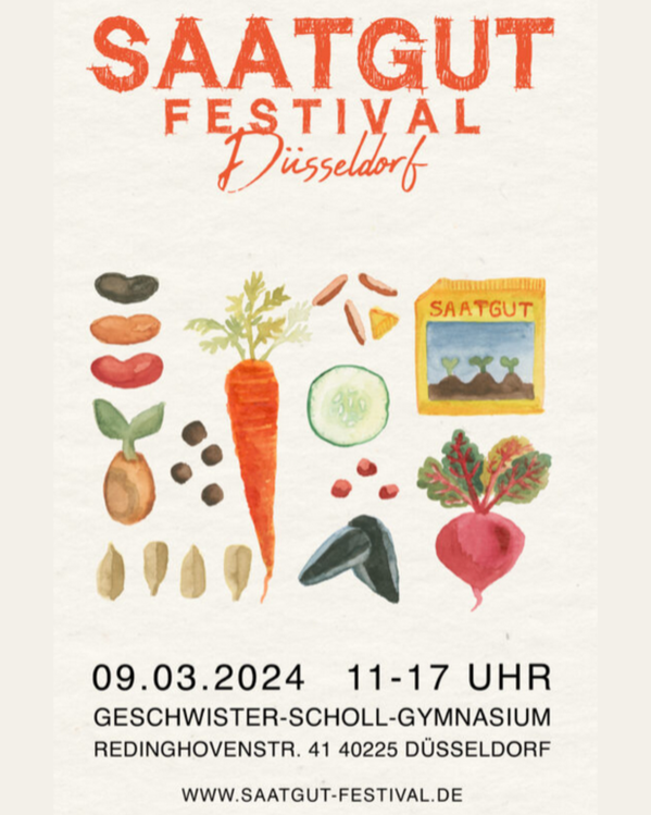 Plakat, Saatgut Festival
