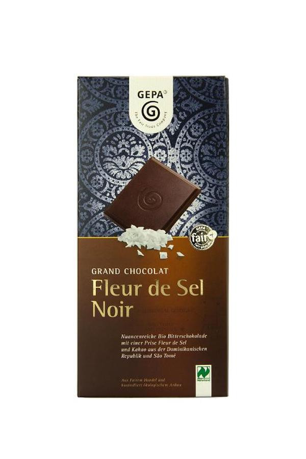 Produktfoto zu Schoko Fleur de Sel Noir