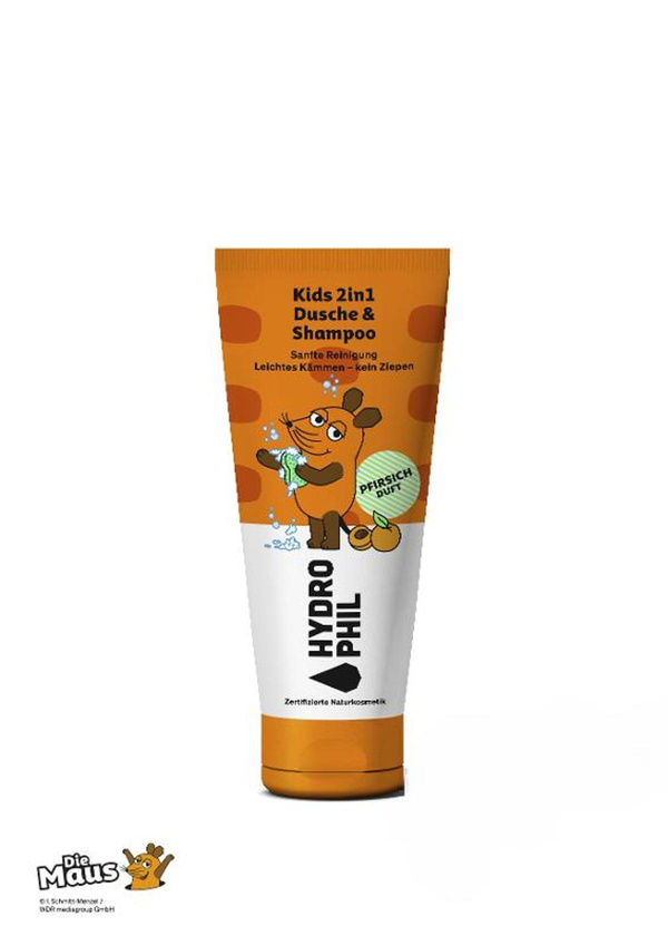 Produktfoto zu 2in1 Shampoo & Dusche Maus Pfirsich