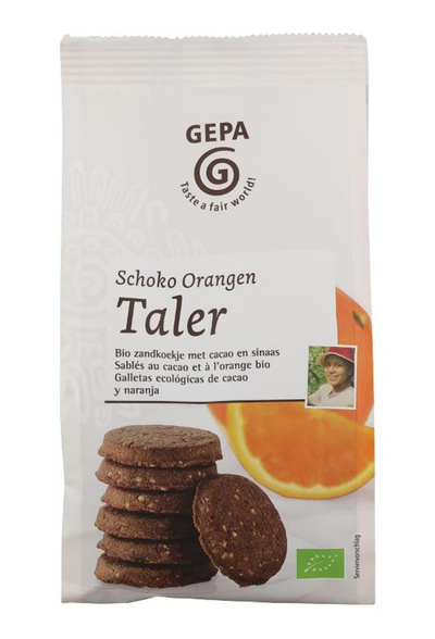 Produktfoto zu Bio Schoko Orangen Taler, GEP