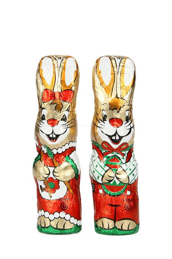 Produktfoto zu Osterhase in Stanniol