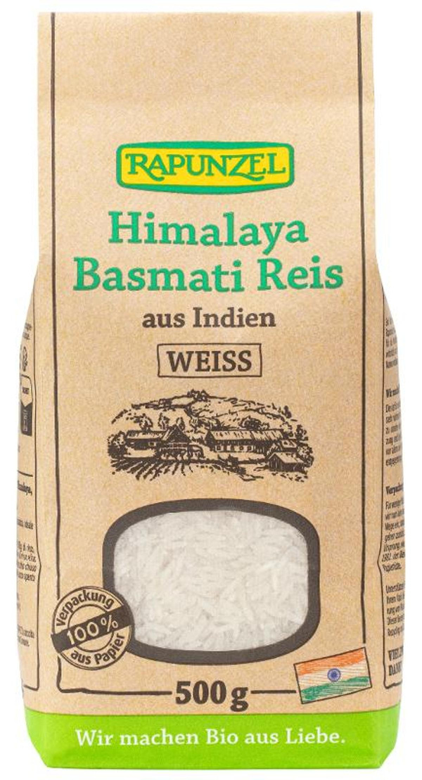 Produktfoto zu Reis Basmati weiß 500g